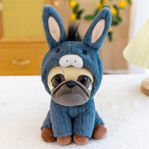 Dessin animé chien poupée <span class=keywords><strong>moche</strong></span> mignon Transformation Simulation chiot enfants en peluche poupée cadeau d'anniversaire - Product Image 2