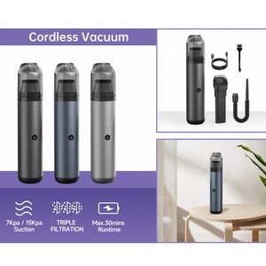 Aspirateur portable sans fil rechargeable pour voiture, mini aspirateur sec sans fil - Product Image 2