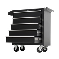 Armoire à outils pour moto, boîte à outils roulante, coffre de rangement avec roues, boîte à outils pour atelier mécanique