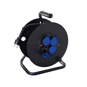 professional home-use IP44 50 meter cable reel price