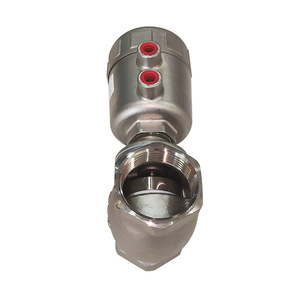 Válvula de Diafragma Neumática de Acero Inoxidable de 1 Pulgada, Válvula de Control de Temperatura Normal, Aplicación General - Product Image 1