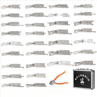 Kit de 32 outils de déverrouillage de serrures de portes de voiture Lishi, décodeur 2-en-1, outil de serrurier OLIVER