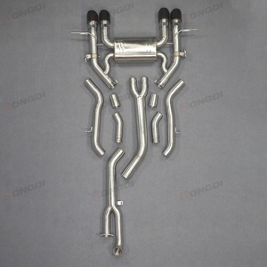 Vente Flash : Échappement Catback pour BMW M2 G87 3.0T avec Valve à Tambour en Acier Inoxydable et Quatre Sorties de Pot d'Échappement - Product Image 1