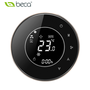 Beca BAC-6000 LCD touch screen fan coil termostato comunicazione RS485 per controller regolatore di controllo della temperatura dell'hotel - Product Image 2