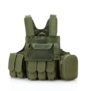 Gilet tactique multi-poches camouflage TV301 pour l'extérieur avec fil d'acier pour utilisation sur le terrain - Product Image 4