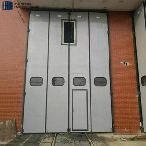 Haute Performance Certifié Ce Tailles Personnalisables En Aluminium Résistant Au Vent Un Côté Pliant Industriel Pliant Auto <span class=keywords><strong>Porte</strong></span> - Product Image 5