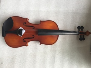 Chất lượng tốt đẹp 4/4-1/16 Violin sinh viên vân sam mặt vật liệu Matte phun màu nâu đỏ kết thúc Violin Set trường hợp Rosin Bow - Product Image 2