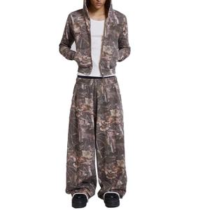 ราคาขายส่ง กางเกงจ็อกเกอร์ลายพรางวูดแลนด์ทรงหลวมใส่สบาย สไตล์ลำลองแฟชั่นสำหรับทุกเพศ พิมพ์โลโก้ได้ตามต้องการ - Product Image 5