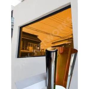 Película Adhesiva Moderna Reflectante Unidireccional Plateada para Ventanas de Edificios - Control Solar y Aislamiento Térmico al por Mayor - Product Image 4