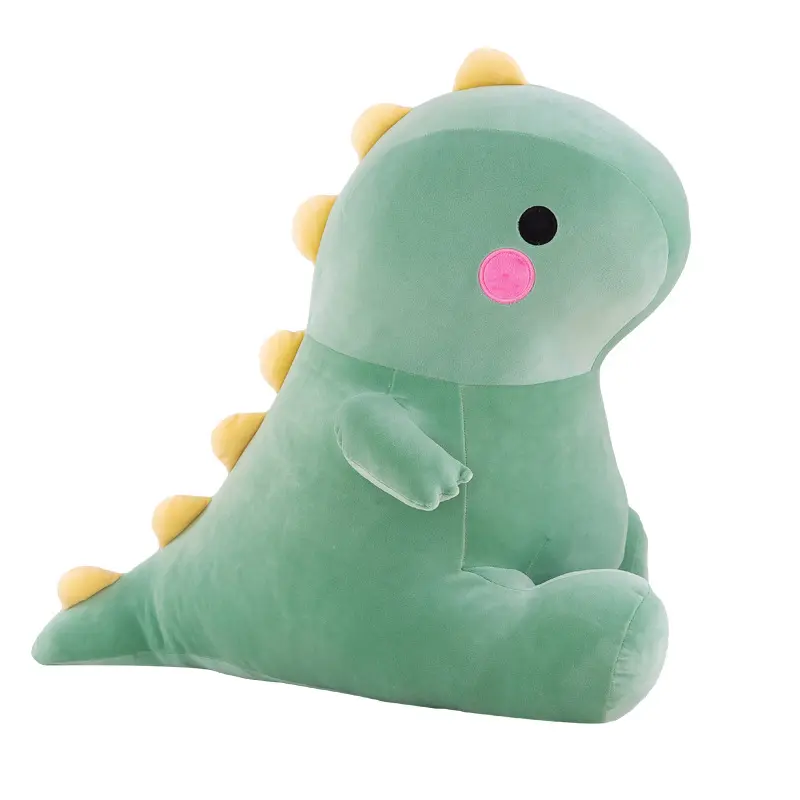 BELO TEMPO dinosaurio de peluche de juguete de peluche de dragón suave almohada de felpa dinosaurio gordo de peluche de juguete lindo bebé juguetes suaves