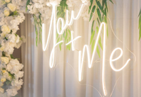 Enseigne néon personnalisée DC avec minuteur de compte à rebours et télécommande pour publicité, voiture, mariage, anniversaire, fête de Noël, chambre et décoration intérieure