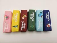 Jouet Squishy Noël en forme de beurre, à remontée lente, craquant, anti-stress, sensoriel, cadeau de Noël