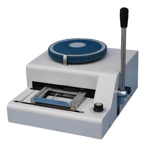 Máquina de estampación de tarjetas de plástico, gran oferta de HD-70C, en PVC, para grabado de tarjetas, número de serie - Product Image 2