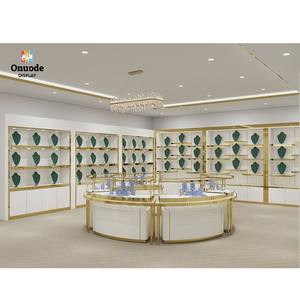 Diseño Personalizado de Joyería Completo con Iluminación LED y Muebles de Exhibición para Tiendas Minoristas de Lujo y Centros Comerciales - Product Image 1