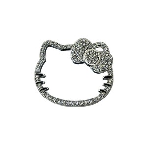 Nouvelle <span class=keywords><strong>coque</strong></span> <span class=keywords><strong>de</strong></span> téléphone en alliage en forme <span class=keywords><strong>de</strong></span> cœur DIY effet miroir avec strass, motif papillon et lapin, protection intégrale 360°, autocollants décoratifs - Product Image 5