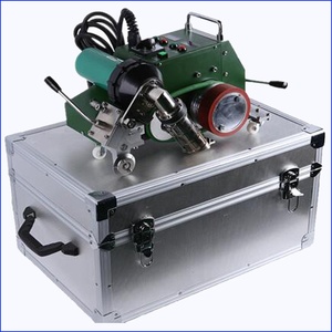 لافتة من الكلوريد متعدد الفينيل فليكس الهواء الساخن آلة لحام لحام المشمع - Product Image 5