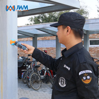 Sistema de Patrulla RFID JWM de Alta Seguridad IP67 con Lector de Tarjetas de Larga Distancia, Botones Táctiles, Linterna y Varita de Patrulla de Acero Inoxidable