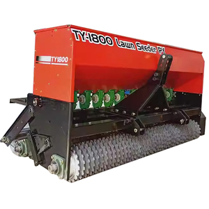 Semoir à traction, semoir à disques entraîné par le sol avec réglage du taux <span class=keywords><strong>de</strong></span> semis et rouleau <span class=keywords><strong>de</strong></span> pression pour terrains <span class=keywords><strong>de</strong></span> football - Prix <span class=keywords><strong>de</strong></span> dépôt - Product Image 1