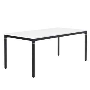 JIECANG Rectangle Computer Study Tables Metal Frame Home Standing Desk