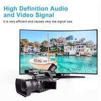 Câble SDI OEM BOFAN 20 pieds XRDS-RF 75 Ohm 3G/HD-SDI, câble coaxial vidéo BNC mâle pour système de caméra vidéo CCTV
