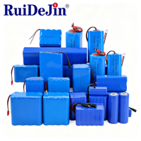 Batterie au Lithium 3.7V 7.4V 10.8V 11.1V 12V 14.8V 24V 18650 21700 26650 Li-Ion rechargeable 18650 pour Robot RC