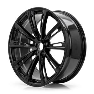 Nuevas Llantas Deportivas Cóncavas Forjadas para <span class=keywords><strong>Audi</strong></span> Q8 A8 RS6 RS4 21*9j 22*10j ET 20/27 PCD 5X112 Acabado Negro Mate, 5 Años de Garantía - Product Image 1