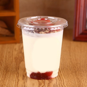 Piccola Tazza PET Divisibile da 500ml per Snack, Bicchiere in Plastica per Succhi Spremuti a Freddo, Frappè, Caffè e Tè Boba - Product Image 2