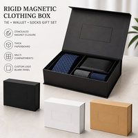 Boîte de présentation magnétique avec insert en mousse pour trophée, stylo, carnet, cadeau d'entreprise, cérémonie, vitrine de vente au détail