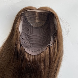 Peluca Médica de Silicona sin Pegamento <span class=keywords><strong>con</strong></span> Encaje, Reemplazo de Cabello Humano Virgen Natural <span class=keywords><strong>para</strong></span> <span class=keywords><strong>Alopecia</strong></span> o Cáncer, Prótesis Capilar <span class=keywords><strong>para</strong></span> <span class=keywords><strong>Mujeres</strong></span> - Product Image 6