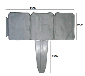 10 Pack Garden <b>Border</b> <b>Fence</b> Outdoor Landscape Edging Decorative Cobbled Stone Effect Panels - Product Image 2