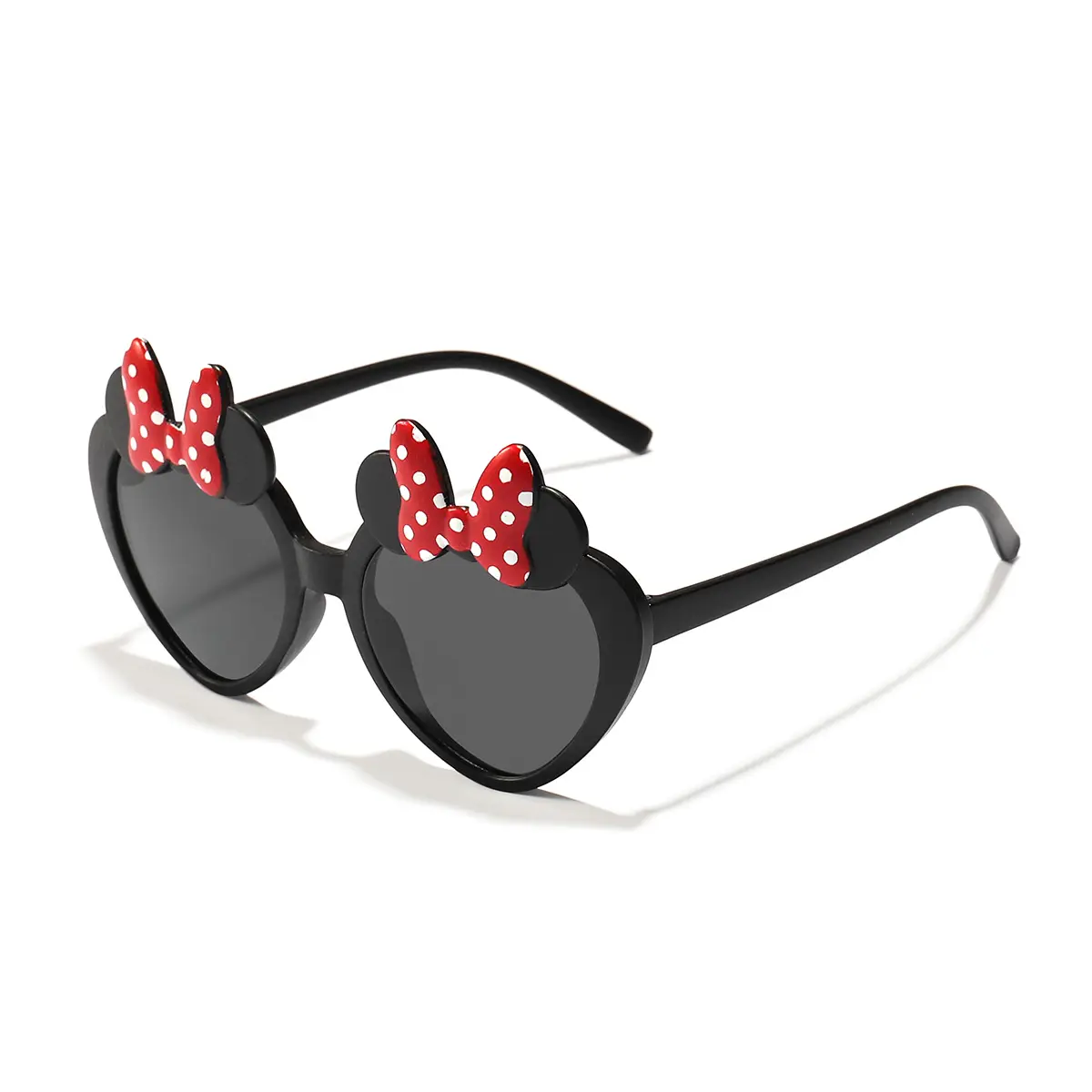 Liebesformendes Design niedliche Karikatur-Sonnenbrille für Jungen und Mädchen Kids Sonnenschutz im Freien mit UV400-Linsen Babyglas