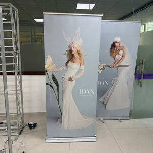 Banner Enrollable Importado de 80x200cm, Soporte Retráctil de Aleación de Aluminio, Tamaño Personalizado - Product Image 3