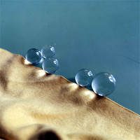 Lentille sphérique en quartz JGS1 de 5 mm de diamètre, haute précision, directement de l'usine OEM, pour application de couplage de fibre optique