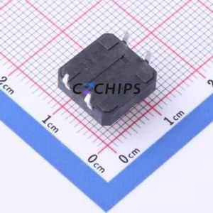 TC-1212-7.3-260G Tactile Switch Through hole-4P,11.8x11.8mm Switch Single Pole Single Throw Round Button 2.6N Through Hole - Product Image 2