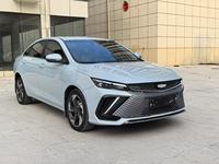 Подержанный автомобиль 2022 Geely Emgrand L HiP 1.5TD-DHT Pro, 100 км пробега, седан, левый руль, PHEV, 181 л.с., запас хода на электротяге 100 км, отличное состояние