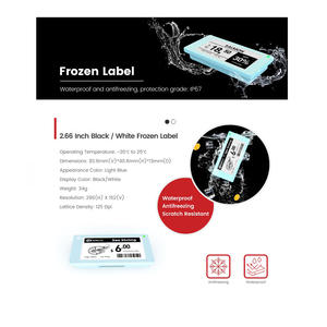 Assurance qualité NFC étiquette d'étagère électronique <span class=keywords><strong>E</strong></span> étiquette d'encre pour entreposage et fournitures de supermarché - Product Image 3