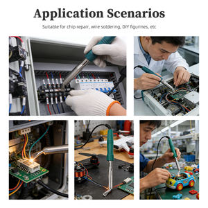 Pistola de Soldar Eléctrica de Alta Potencia 100/200W, Herramienta de Reparación y Retrabajo con Temperatura Ajustable, Venta al por Mayor - Product Image 6