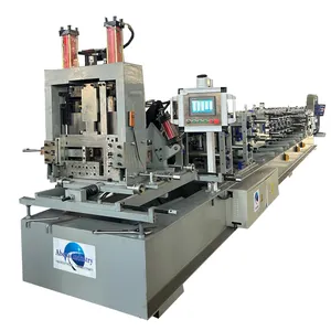 Chinese supplier customized fully automatic interchangeable CZ purlin forming machine