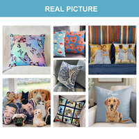 Housse de coussin personnalisée sur mesure avec logo, photo, texte ou nom – Taie d'oreiller carrée personnalisable
