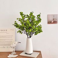 Rangkaian Bunga Gypsophila Buatan 5 Cabang Grosir Vintage, Dekorasi Rumah, Bunga Baby's Breath Palsu Realistis