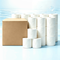 Papier toilette en gros d'usine, en pâte de bois vierge gaufrée, ultra-doux, à texture lisse, résistant aux déchirures, sans danger pour les fosses septiques