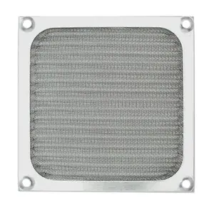 60 80 90 120 140mm Aluminium Filter Fan Filter Black Sliver Fan Cover Computer Accessories Mesh Filter