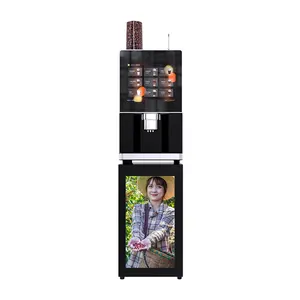 Máquina Expendedora de café caliente y chocolate le307a, máquina de mesa automática con piezas de repuesto gratis