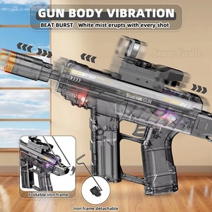 Pistolet à eau électrique haute vitesse YT Spray <span class=keywords><strong>UZI</strong></span>, grande capacité, en plastique ABS, jouet d'été pour enfants, nouveau design transfrontalier - Product Image 5