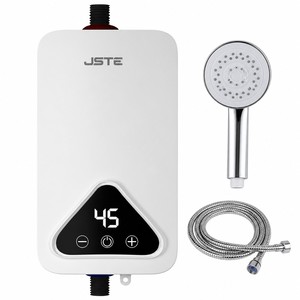 <span class=keywords><strong>Chauffe</strong></span>-<span class=keywords><strong>eau</strong></span> <span class=keywords><strong>électrique</strong></span> instantané sans réservoir 110/220V 5500W mural avec boîtier en plastique pour garage, hôtel et usage domestique - Product Image 1