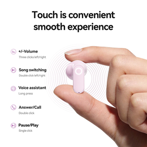 Nuevos Auriculares Inalámbricos Bluetooth 6.0 M162 con Espejo <span class=keywords><strong>de</strong></span> Maquillaje Degradado, Auriculares TWS Semi Intrauditivos con Pantalla LED Digital para Chicas - Product Image 3