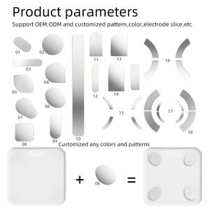 ميزان ذكي جديد يعمل بالبطارية بسعة 180 كجم مع واي فاي لقياس مؤشر كتلة الجسم والدهون للاستخدام الشخصي في الحمام - Product Image 6