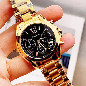 Venta al por mayor con estilo de correa de acero inoxidable de la marca de relojes de marca de seis pines cronógrafo relojes <span class=keywords><strong>para</strong></span> <span class=keywords><strong>mujer</strong></span> - Product Image 4