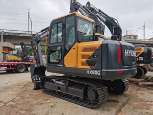 Mini-excavatrice compacte HX80G de 7,7 tonnes à bras de rotation zéro, haute performance, puissante et fiable pour les chantiers restreints – Meilleur prix direct usine - Product Image 4