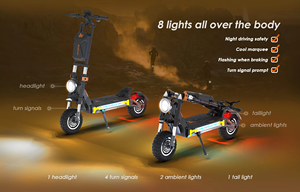 สกู๊ตเตอร์รุ่นใหม่ล่าสุด Kukirin G4 กำลังแรง พร้อมมอเตอร์คู่ แบตเตอรี่ 60V 35.2AH มีจำหน่ายในคลังสินค้ายุโรปของเรา G4 Max, G4 Du - Product Image 2